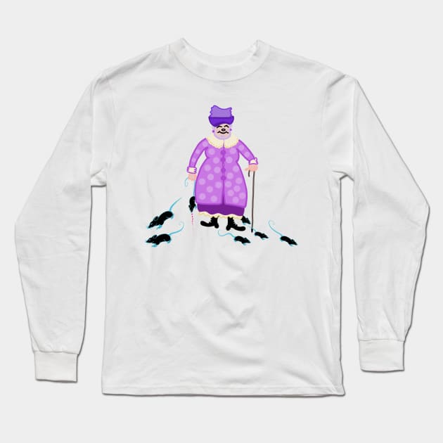 THE PIED PIPER ?? Long Sleeve T-Shirt by aroba